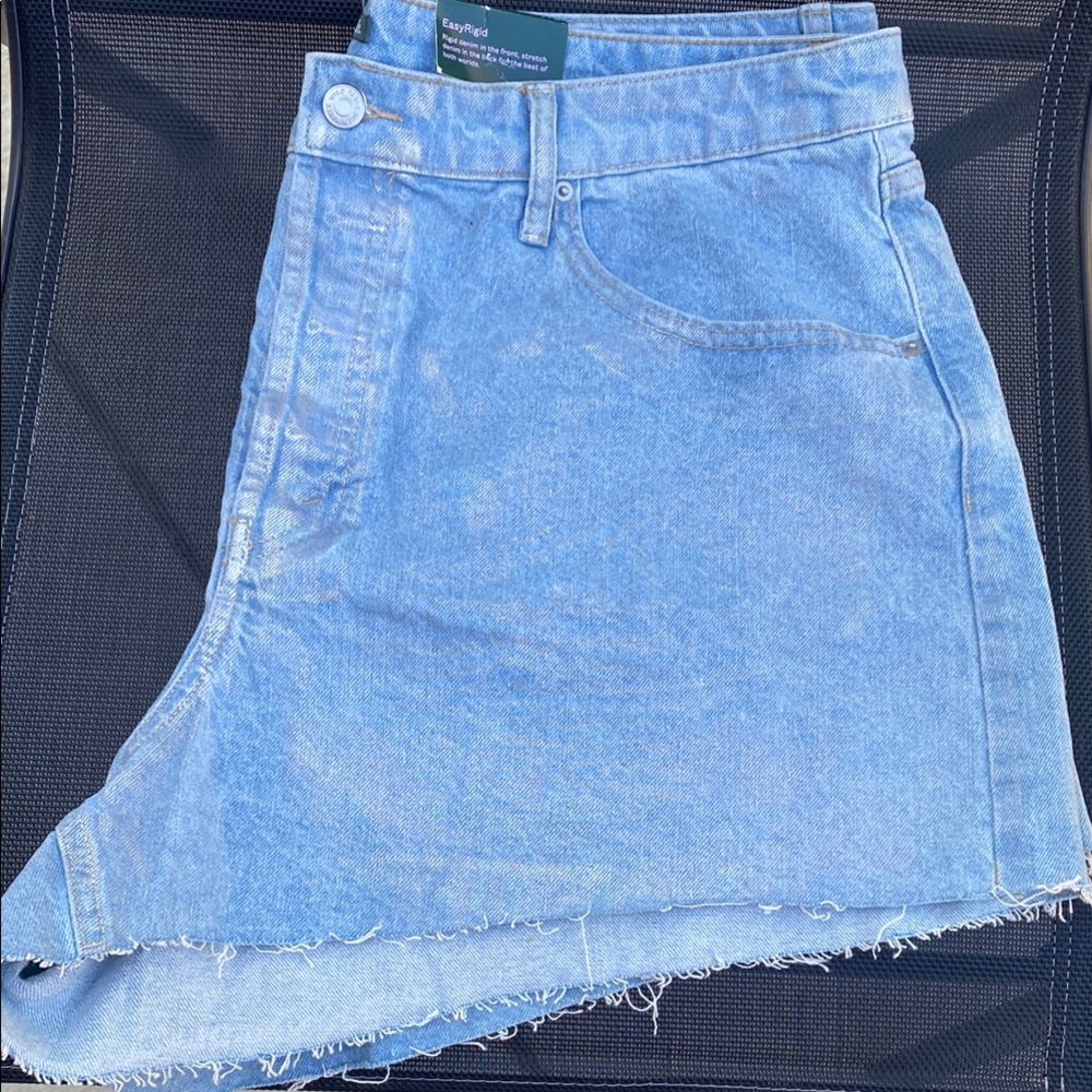 Blue Denim Shorts